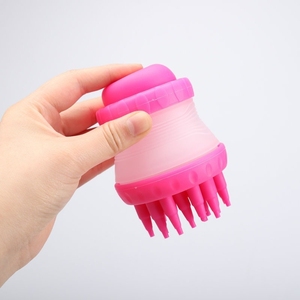 Brosse de bain en plastique écologique pour animaux de compagnie Brosse de bain de nettoyage pour chien pour Amazon Cat Salle de bain Produits de bain - Product Image 5