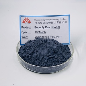 수용성 안료 나비 완두콩 꽃 분말 벌크 유기농 블루 나비 완두콩 분말 - Product Image 2