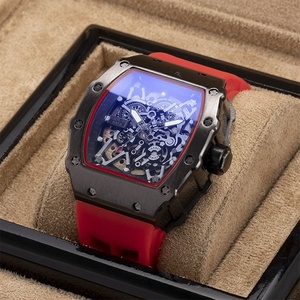 Reloj de Cuarzo Automático <span class=keywords><strong>Richard</strong></span> para Hombre, Estilo Esqueleto <span class=keywords><strong>Miller</strong></span> RM, Resistente al Agua 30M, Esfera con Indicadores, Caja Metálica en Forma de Barril - Product Image 1