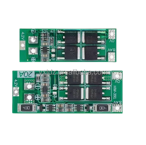 고품질 2S 20A 7.4V 8.4V 18650 리튬 배터리 보호 보드/BMS 보드 표준 밸런스 버전 재고 보유 - Product Image 4