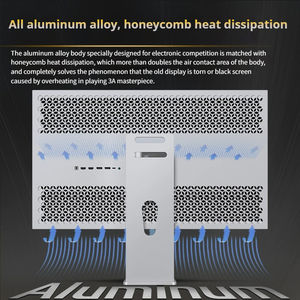 Pretty Design 144Hz 60Hz 27インチ湾曲フラットスクリーンゲーム16:9 19 24 27 34 38インチカーブモニター調整可能スタンドモニター - Product Image 6