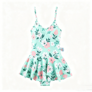 Costumi da bagno interi per bambine, <span class=keywords><strong>bikini</strong></span> intero, costumi da bagno per vacanze in Thailandia, sorgenti termali, spiaggia - Product Image 1