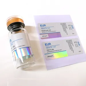 Adesivo personalizado de holograma da medicina/etiqueta de farma holográfica 3d