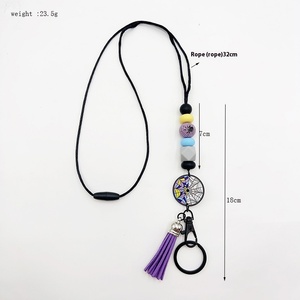 Llavero Digital con Foto <span class=keywords><strong>de</strong></span> Halloween 2025, Superventas, con Cordón Fácil <span class=keywords><strong>de</strong></span> Desmontar, Cuentas <span class=keywords><strong>de</strong></span> Silicona No Desmontables, Estilo Metálico para el Trabajo - Product Image 2