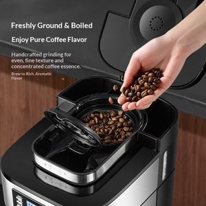 <span class=keywords><strong>Cafetera</strong></span> <span class=keywords><strong>Espresso</strong></span> Semiautomática con Pantalla Digital, 1000W, Portátil, Cuadrada, de Acero Inoxidable, para Uso Doméstico - Product Image 5