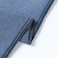 Tissu personnalisé en denim stretch épais 12oz, multi-usage, tissé peigné, à armure sergé, dobby et uni, pour doublure de vêtements et sacs de plage pour filles et garçons