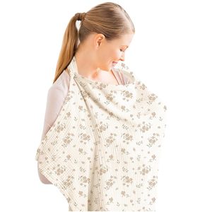 Oferta Especial: Cubre Lactancia de Muselina con Cuello Arqueado, <span class=keywords><strong>Delantal</strong></span> de Lactancia con Diseño Anti-Exposición para la Privacidad de Mamá y Bebé - Product Image 2