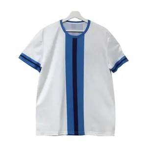Promotion T-shirt Polyester Cotton T-shirt Custom Brand Round Neck T shirt