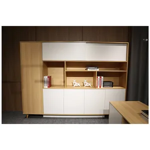 Möbel hersteller Modern Office Funiture Günstige Hochwertige Akten schrank Lagerung Große 4 Schubladen Kleine MDF Akten schränke