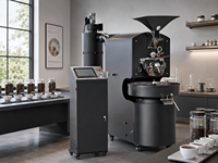 Machine à torréfier le café commerciale 6kg 10kg 12kg 15kg, chauffage au gaz, compatible artisanal, équipement de torréfaction de café