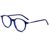 Vente en gros de lunettes optiques de haute qualité faites à la main avec logo personnalisé Montures de lunettes en acétate