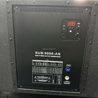 Subwoofer actif puissant double 18 pouces Sub 9006-AS, système audio, haut-parleurs, subwoofers puissants, subwoofer 18 pouces