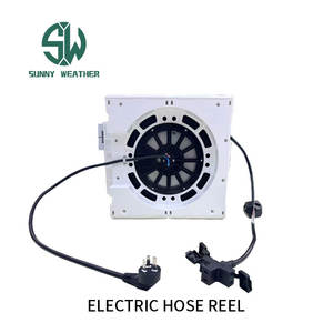 Enrouleur de <span class=keywords><strong>tuyau</strong></span> combiné eau, air et électrique 3 en 1, kit de 10 m avec pistolets de nettoyage <span class=keywords><strong>pour</strong></span> lavage de voiture - Product Image 5