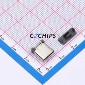 GT-USB-7012B USB Connector SMD Connector ( Connector Type: Type-C )( Protocol Standard: USB 3.1 )( Gender: Female ) - Product Image 1