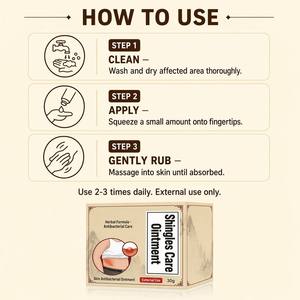 Ungüento Herbal para la Piel <span class=keywords><strong>de</strong></span> Proveedor Líder, 30g, Fórmula Natural a Base <span class=keywords><strong>de</strong></span> <span class=keywords><strong>Plantas</strong></span>, Bálsamo Refrescante y Calmante, Uso Externo, OEM, Marca Privada - Product Image 5