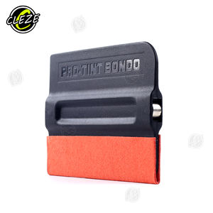 Herramienta de envoltura de vinilo CLEZE magnética Pro Tint <span class=keywords><strong>Bondo</strong></span> Squeegee Suede Edge Car vinilo raspador calcomanía aplicador herramientas - Product Image 6