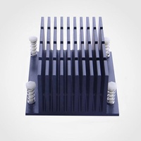 Module de dissipateur thermique, ailettes de refroidissement, radiateur, carte de refroidissement, amplificateur, transistor, dispositifs semi-conducteurs, tonalité personnalisée, série 6000, pliage
