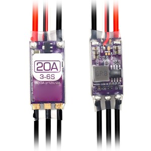 Francy2 20A 30A 40A 50A 3-6S BLHeli_32 บอร์ดควบคุมมอเตอร์แบบไร้แปรงถ่าน พร้อม BEC 5V/3A หรือ 12V/2A สำหรับเครื่องบินบังคับวิทยุและโดรน FPV - Product Image 1