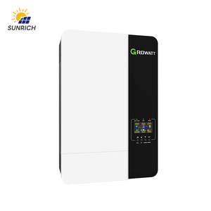 Onduleur hors réseau <span class=keywords><strong>Growatt</strong></span> <span class=keywords><strong>SPF</strong></span> <span class=keywords><strong>5000</strong></span> <span class=keywords><strong>ES</strong></span> 5KW avec écran LCD, sortie unique, haute efficacité, prix promotionnel - Product Image 1