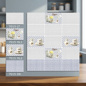 Azulejos de Pared Cerámicos Esmaltados con Nuevo Diseño, Resistentes al Fuego, Impermeables, Bajo Precio, Varios Tamaños 250x375mm, Acabado Brillante, para Baño y Cocina - Product Image 1