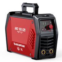 ARCCAPTAIN 165A Poste à souder onduleur à commande par application 120V 240V MMA Lift TIG avec ventilateur intelligent et VRD