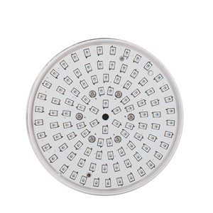 מעודן ויניל בריכה RGB1-1/2 אינץ מיני מתחת למים אורות שלב אור הנורה 12V לבן 6W RGB LED בריכת שחייה אור