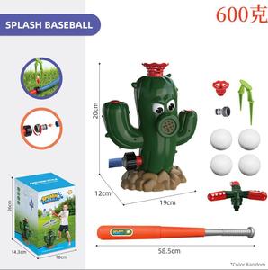 Juguete de Riego de Plástico para Exteriores 2 en 1, Aspersor de Agua con Forma de Béisbol, Juego de Agua de Verano, Rotación de 360 Grados, para Jardín, Césped, Fiestas - Product Image 5