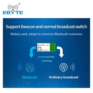 โมดูลบลูทูธ E104-BT06 ราคาโรงงาน Ble 4.2 พร้อมเสาอากาศ PCB พลังงานต่ำ ibeacon ไร้สาย IoT สำหรับหูฟัง เครื่องพิมพ์ นาฬิกา - Product Image 4