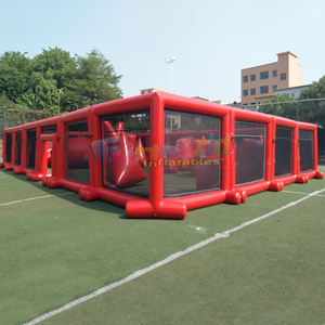 Campo de paintball inflable móvil, carpa gigante inflable para juegos deportivos, para niños y adultos, juegos de CS - Product Image 2