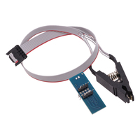 Clip de Prueba SOIC8 SOP8, Adaptador EEPROM 93CXX 25CXX 24CXX, Módulo Programador USB para BIOS Flash