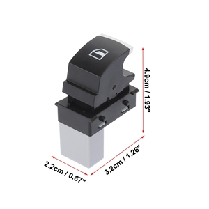 Elektrische Enkelraamschakelaar Power <span class=keywords><strong>Control</strong></span> Knop Voor Stoel Golf Jetta Caddy Tiguan Passat 7l6959855b 5nd959855 - Product Image 3