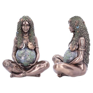 Statue de la Terre Mère Gaïa, Ornement de Jardin, Figurine Artistique de la Terre Mère, Statue de la Déesse Terre Mère, Cult de la Femme Gaïa - Product Image 3