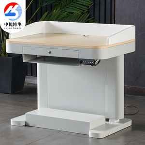 <span class=keywords><strong>Atril</strong></span> <span class=keywords><strong>Multimedia</strong></span> Inteligente con Controles Audiovisuales Integrados, Diseño Moderno para Uso en Aulas Escolares, Tamaño y Color Personalizables - Product Image 3