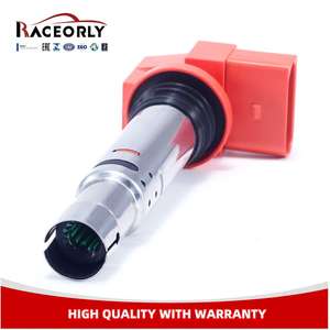 Raceorly Ensemble de 4 bobines d'allumage 036905715F/G pour moteur VW Audi EA111 1.4T 1.6L BMH <span class=keywords><strong>CFBA</strong></span> - Product Image 2