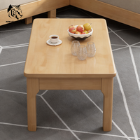 Fournisseur chinois, prix réduit, logo personnalisé, stock important, table à thé, design écologique, nouveau design, meubles de salon, table basse en bois
