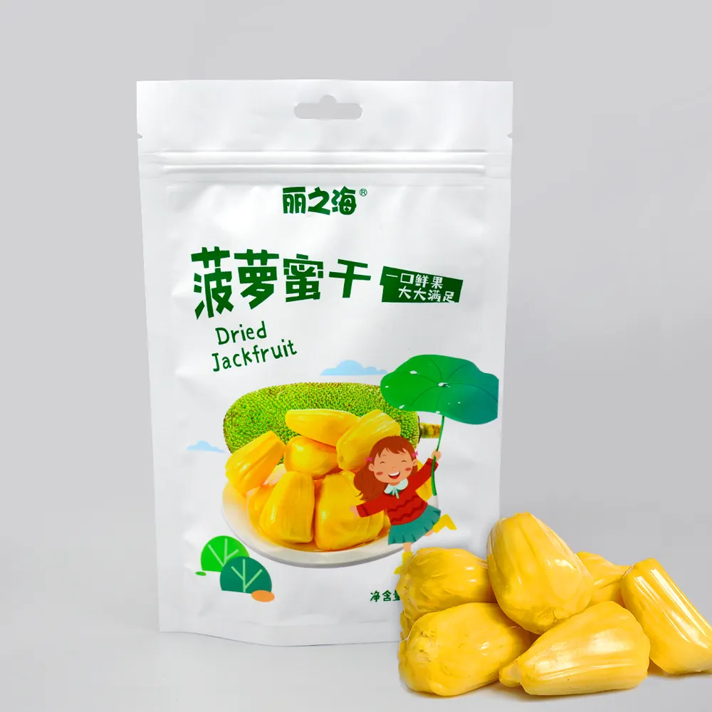 Produsen Cina Matte Bolsa berdiri kantong Laminada buah kering kemasan plastik Mylar kantong makanan tas dengan ritsleting