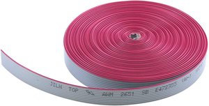Tùy chỉnh 1.25mm Pitch 1.27mm phẳng Cáp loạt 3758/3759/3659 PVC cách điện phẳng Ribbon <span class=keywords><strong>Cable</strong></span> (FRC) Trọng hệ thống dây điện khai thác - Product Image 4