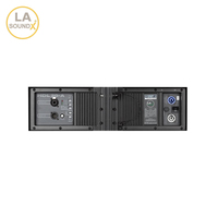 LA SOUNDX HDL20-A Enceinte Line Array Active Double 10 Pouces 1400W de Puissance Maximale 135dB Système de Sonorisation Professionnel pour Tournées