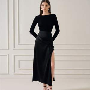 Qualité de luxe femmes Blouses hauts élégants TAMARA dos nu haut long body avec dos ouvert vêtements pour femmes du Vietnam - Product Image 1