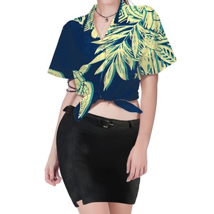 Samoan disegna camicie e <span class=keywords><strong>camicette</strong></span> da donna con stampa tribale polinesiana <span class=keywords><strong>camicette</strong></span> speciali personalizzate per <span class=keywords><strong>camicette</strong></span> da donna - Product Image 4