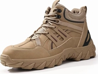 Botas de Seguridad de Trabajo para Hombre con Puntera de Acero |   Construcción Indestructible, Resistente a Impactos, a Pinchazos, Cómoda y Resistente al Desgaste