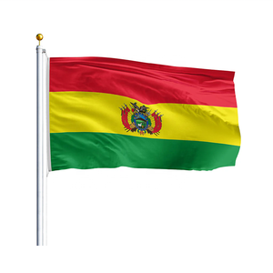 <span class=keywords><strong>Bandera</strong></span> de <span class=keywords><strong>Bolivia</strong></span> de 3x5 Pies, Precio de Fábrica al por Mayor, Alta Calidad, Estilo Volador, Impresión en Poliéster Ecológico, <span class=keywords><strong>Bandera</strong></span> Boliviana Doble - Product Image 5