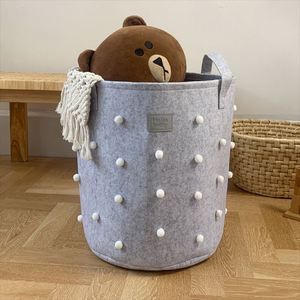 Hot Selling for Party Bin Felt Laundry <b>Storage</b> Basket - Product Image 2