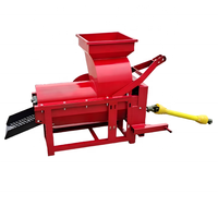 Nouvelle machine à battre le grain à prise de force, fabriquée en Chine, pour tracteur compact, usage domestique et agricole, pour blé, riz, maïs et paddy, avec moteur.