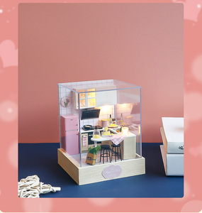 Nueva Casa <span class=keywords><strong>de</strong></span> Muñecas <span class=keywords><strong>de</strong></span> Madera <span class=keywords><strong>para</strong></span> Hacer Uno Mismo, Miniaturas Hechas a Mano, Muebles <span class=keywords><strong>para</strong></span> Casa <span class=keywords><strong>de</strong></span> Muñecas 1:12, Juguetes, Regalo <span class=keywords><strong>de</strong></span> Cumpleaños <span class=keywords><strong>para</strong></span> <span class=keywords><strong>Niños</strong></span> - Product Image 3