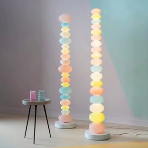 Lámpara de pie de cristal única Rainbow Candy - Product Image 1