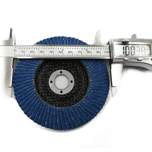 Hot Bán 100Mm Đường Kính Flap Bánh Xe 25Mm Zirconia Nhôm Oxit Thép Không Gỉ Mài Mòn Flap Đĩa OEM Tùy Chỉnh Nhà Máy - Product Image 5