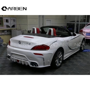 Kit di Aggiornamento Paraurti Anteriore e Posteriore in Fibra di Vetro e Minigonne Laterali, Adatto per BMW <span class=keywords><strong>Z4</strong></span> <span class=keywords><strong>E89</strong></span> 2009-2016, Kit Carrozzeria Stile Rowen - Product Image 4