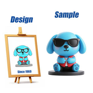 Shengye fabbrica diretta personalizzata orecchio lungo personalizzato cane PVC Figure di Figure di plastica resina Anime personaggio vinile da <span class=keywords><strong>collezione</strong></span> - Product Image 1