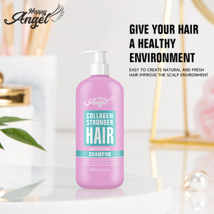 <strong>Happy</strong> Angel Home Use Hair Straightening Keratin Kit Brazil Keratin After Daily Care <strong>Natural</strong> Hair <strong>Shampoo</strong> and Conditioner - Product Image 3